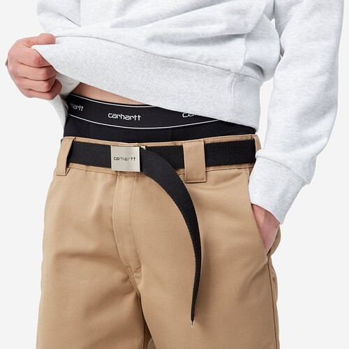 BOXER CARHARTT WIP TRUNKS PRETO