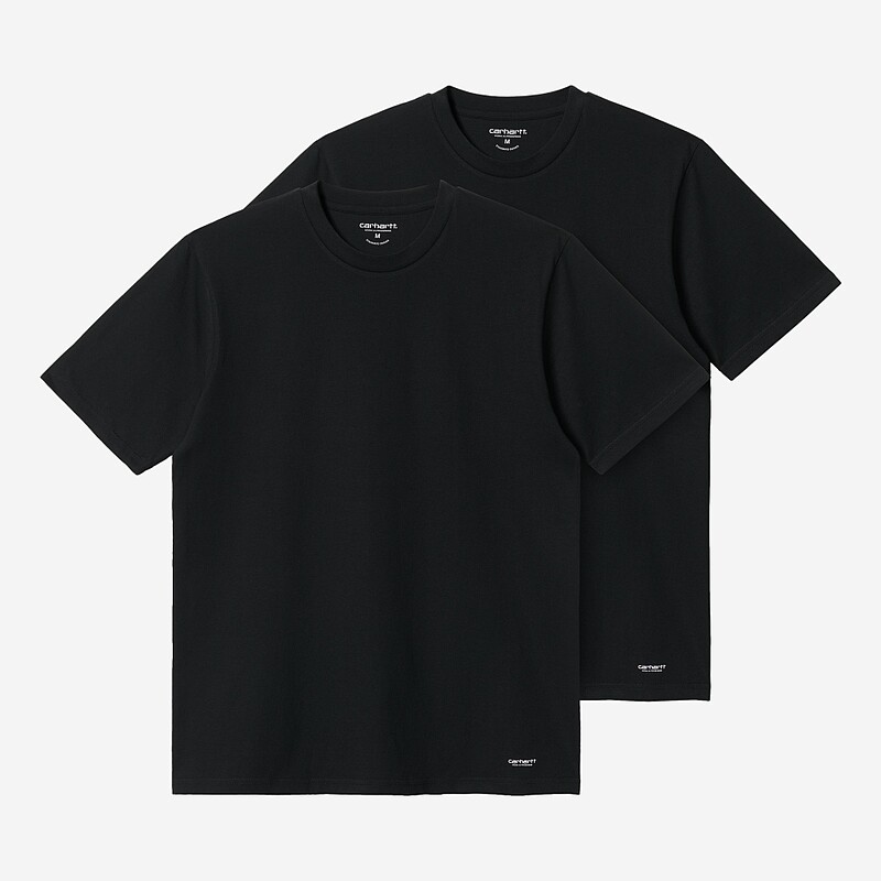 T-SHIRT CARHARTT WIP STANDART CREW NECK PRETO
