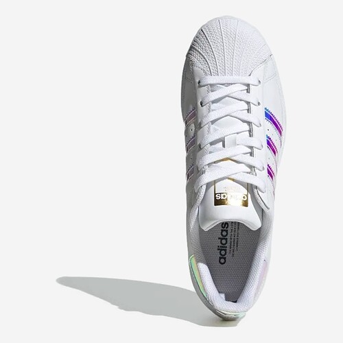 TENIS ADIDAS SUPERSTAR W BR/PRATEADO