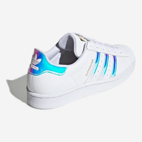 TENIS ADIDAS SUPERSTAR W BR/PRATEADO