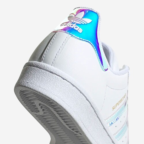 TENIS ADIDAS SUPERSTAR W BR/PRATEADO