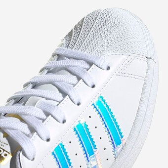 TENIS ADIDAS SUPERSTAR W BR/PRATEADO