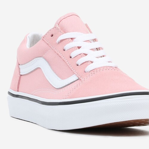 TENIS VANS OLD SKOOL JR ROSA/CLARO