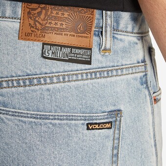 CALÇAS VOLCOM SOLVER AZUL CLARO