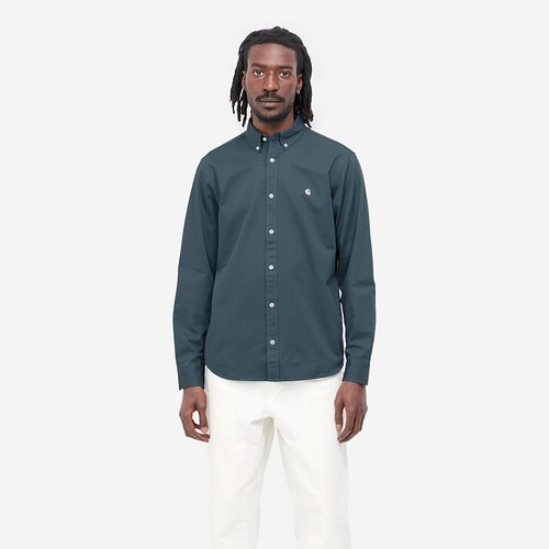 CAMISA CARHARTT WIP MADISON AZUL