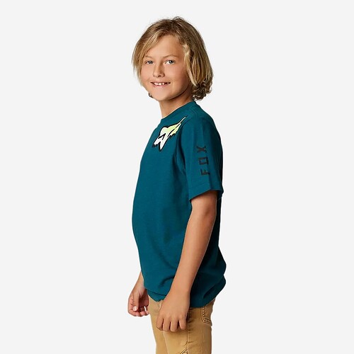 T-SHIRT FOX TOXSYK AZUL