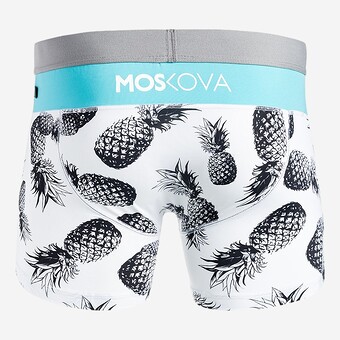 BOXER MOSKOVA POLYAMIDE BR/CINZA