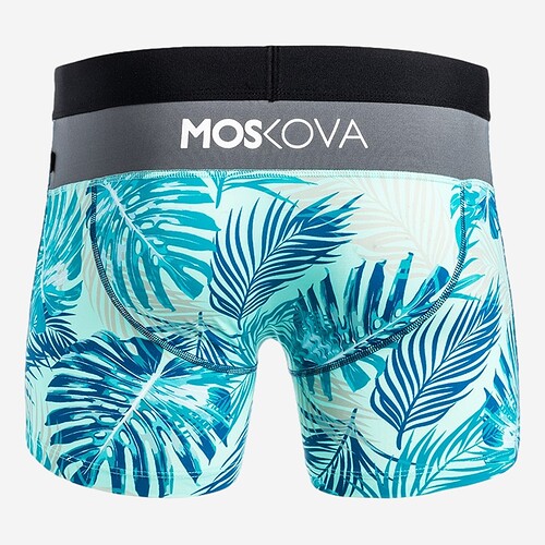 BOXER MOSKOVA POLYAMIDE AZ/FLORES