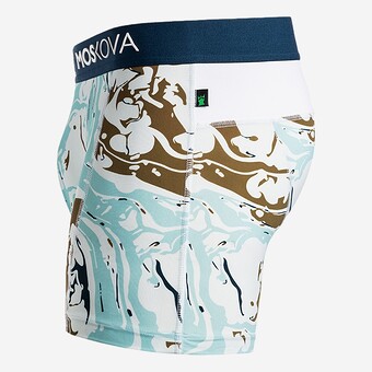 BOXER MOSKOVA POLYAMIDE BR/AZUL