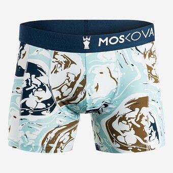 BOXER MOSKOVA POLYAMIDE BR/AZUL
