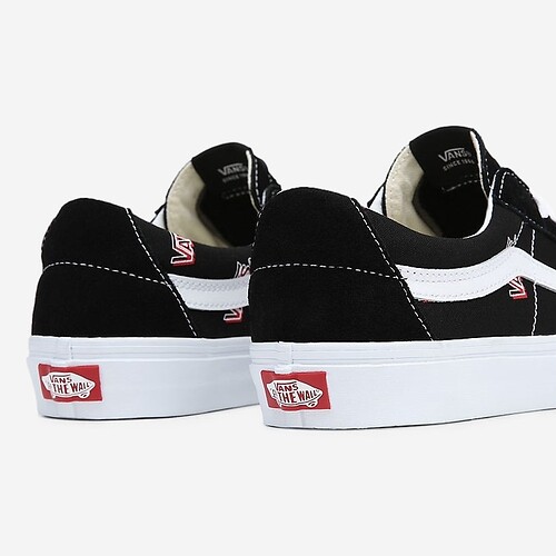 TENIS VANS SK8 LOW PR/VERMELHO