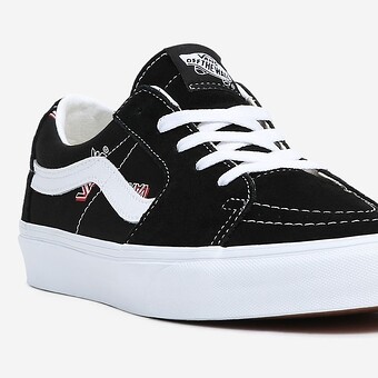 TENIS VANS SK8 LOW PR/VERMELHO