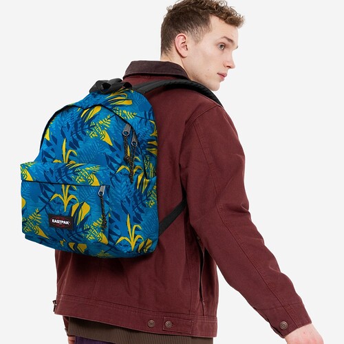 MOCHILA EASTPAK PADDED AZ/AMARELO
