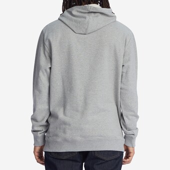 SWEAT DC STAR CINZA CLARO