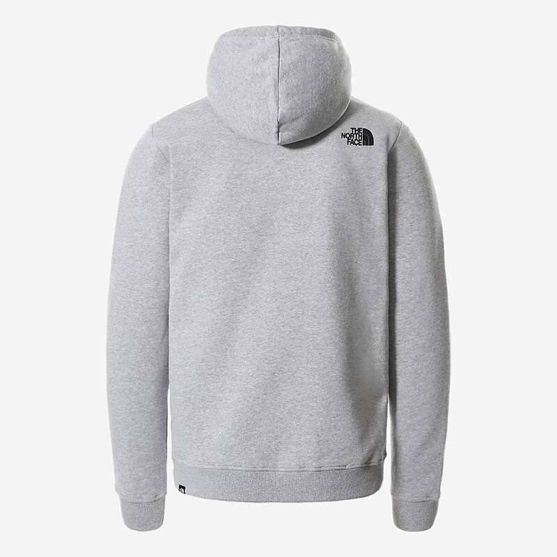 SWEAT THE NORTH FACE FINE HOODIE CINZA CLARO