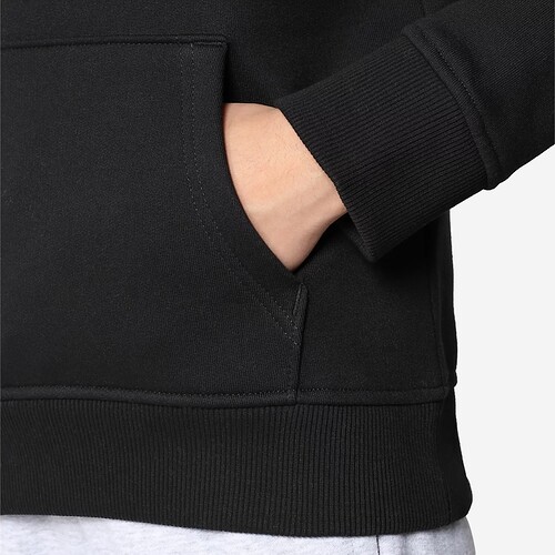 SWEAT TNE NORTH FACE TEENS DREW PEAK JR PRETO