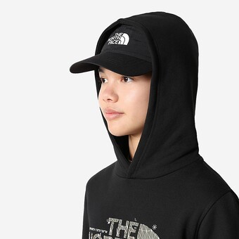 SWEAT TNE NORTH FACE TEENS DREW PEAK JR PRETO
