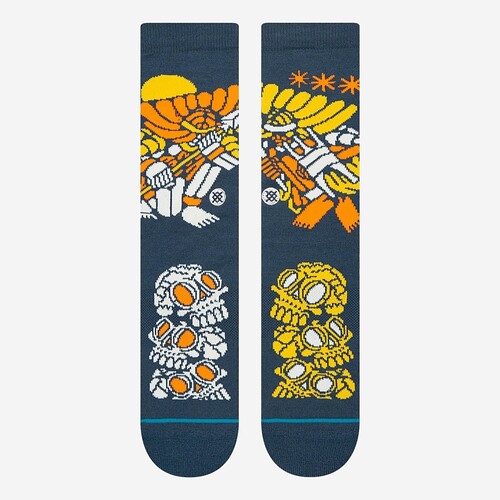 MEIAS STANCE DJ WARRIOR AZUL