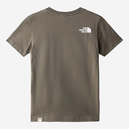 T-SHIRT THE NORTH FACE TEENS BOX JR VERDE