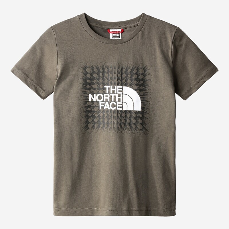 T-SHIRT THE NORTH FACE TEENS BOX JR VERDE