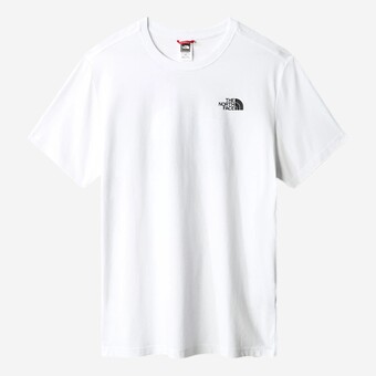 T-SHIRT THE NORTH FACE RED BOX CEL BRANCO