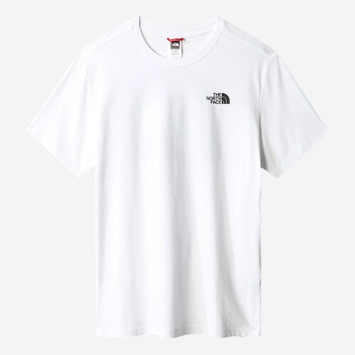 T-SHIRT THE NORTH FACE RED BOX CEL BRANCO