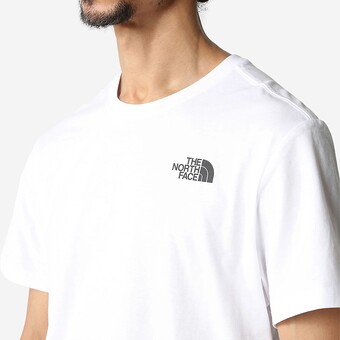 T-SHIRT THE NORTH FACE RED BOX CEL BRANCO