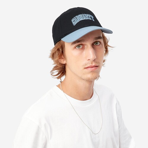 CAP CARHARTT WIP SCRAWL SCRIPT PRETO