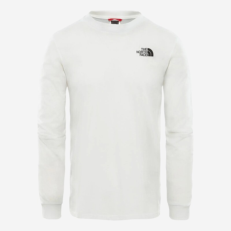 L/SLEEVE THE NORTH FACE SIMPLE DOME TEE BRANCO