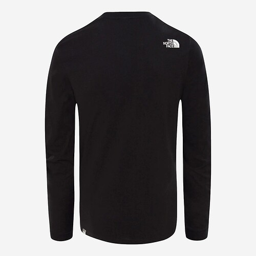 L/SLEEVE THE NORTH FACE SIMPLE DOME TEE PRETO