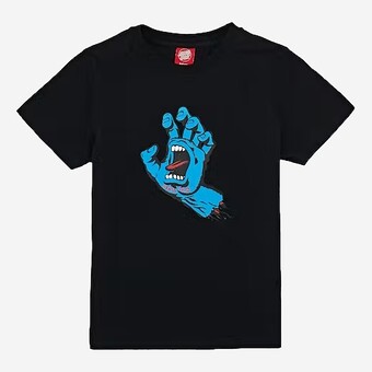 T-SHIRT SANTA CRUZ SCREAMING HAND J PRETO