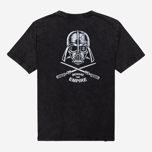 T-SHIRT ELEMENT VADER STAR WARS PRETO