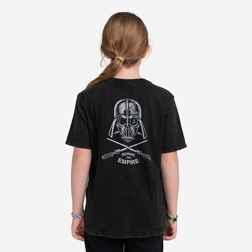 T-SHIRT ELEMENT VADER STAR WARS PRETO