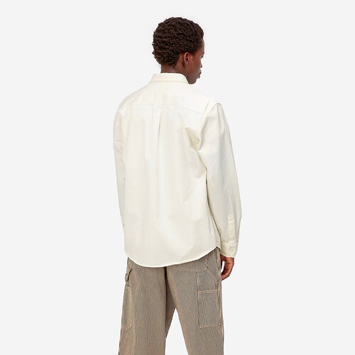 CAMISA CARHARTT WIP MADISON  BR/PRETO