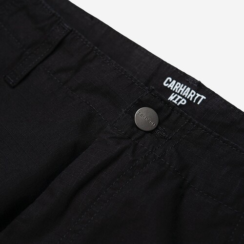 CALÇAS CARHARTT WIP REGULAR CARGO  PRETO