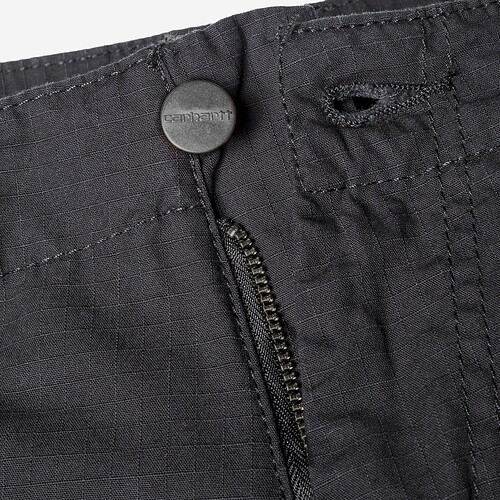 CALÇAS CARHARTT WIP REGULAR CARGO  PRETO