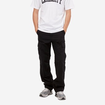 CALÇAS CARHARTT WIP REGULAR CARGO  PRETO