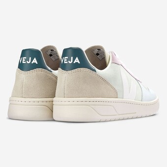 TENIS VEJA V-10 VERDE CLARO