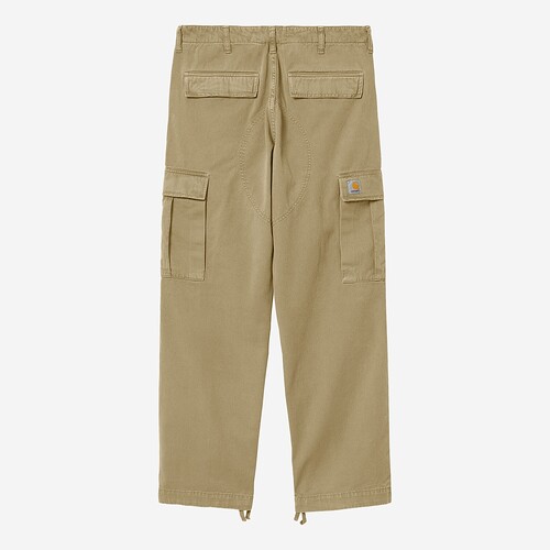 CALÇAS CARHARTT WIP REGULAR CARGO  BEGE