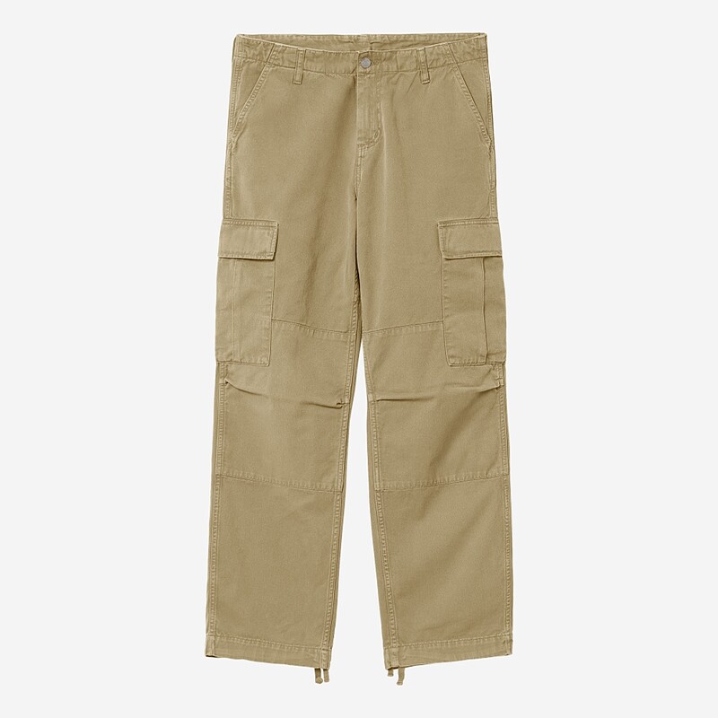 CALÇAS CARHARTT WIP REGULAR CARGO  BEGE