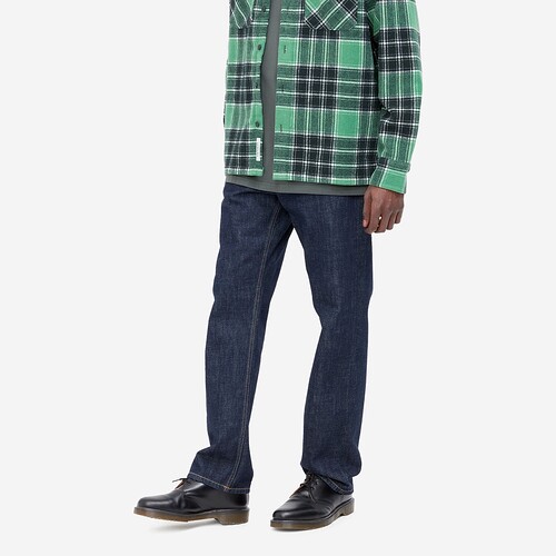 CALÇAS CARHARTT WIP MARLOW AZUL ESCURO