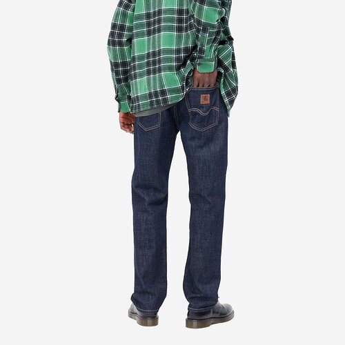 CALÇAS CARHARTT WIP MARLOW AZUL ESCURO