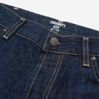 CALÇAS CARHARTT WIP MARLOW AZUL ESCURO