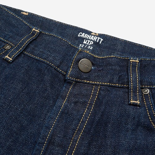 CALÇAS CARHARTT WIP MARLOW AZUL ESCURO