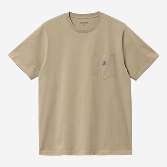 T-SHIRT CARHARTT WIP POCKET  BEGE