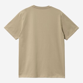 T-SHIRT CARHARTT WIP POCKET  BEGE