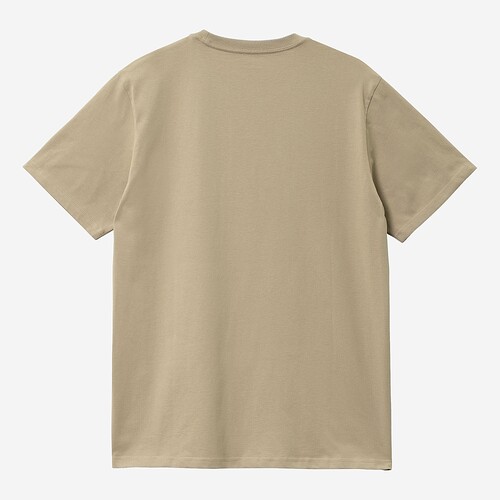 T-SHIRT CARHARTT WIP POCKET  BEGE