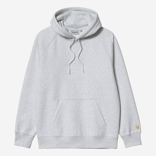 SWEAT CARHARTT WIP CHASE  CINZA CLARO