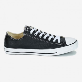 TENIS CONVERSE CHUCK TAYLOR LEATHER PRETO