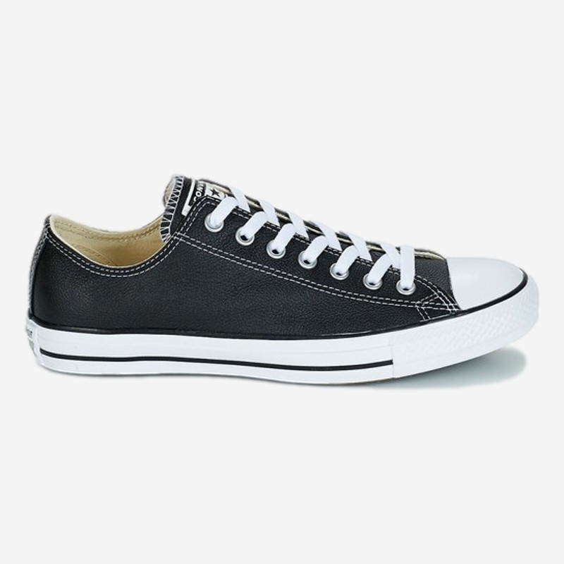TENIS CONVERSE CHUCK TAYLOR LEATHER PRETO